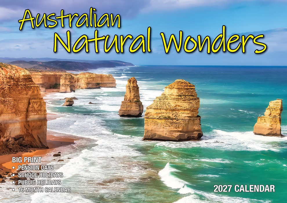 BARTEL CALENDARS 2027 AUSTRALIAN NATURAL WONDERS
