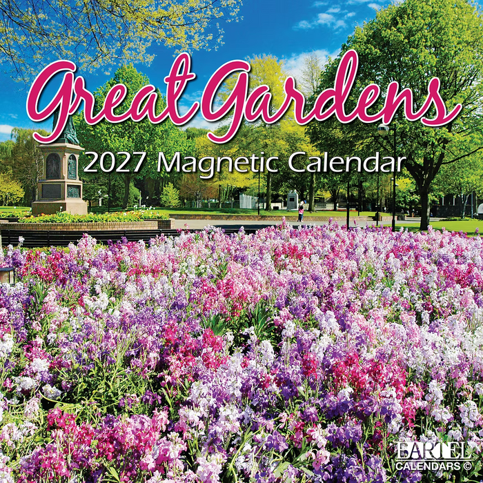 2027 MAGNETIC CALENDAR GREAT GARDENS