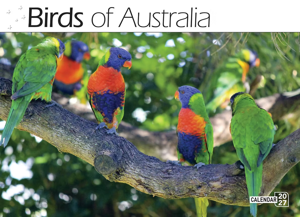 Birds of Australia Calender 2027