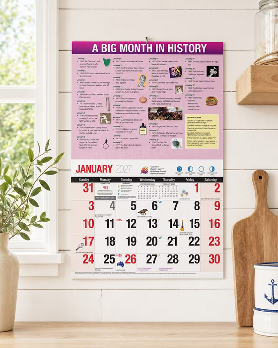READEZY CALENDAR 2027