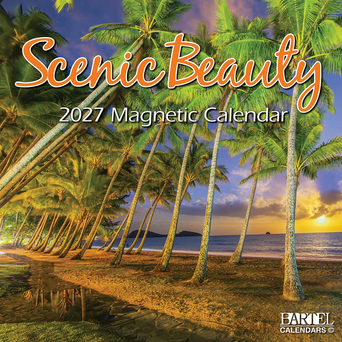 2027 MAGNETIC CALENDAR SCENIC BEAUTY