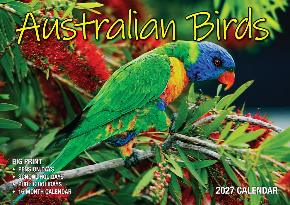 BARTEL CALENDARS 2027 AUSTRALIAN BIRDS