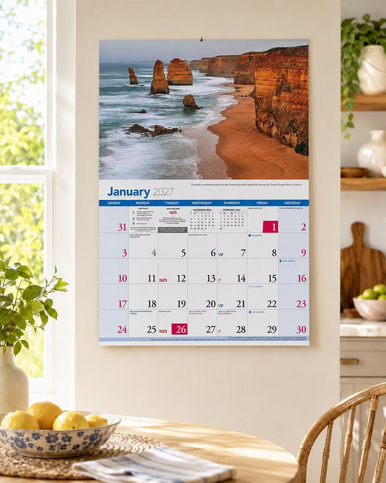 2027 AUSTRALIAN SCENIC BEAUTY CALENDAR