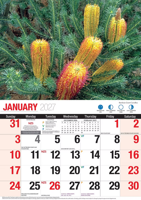 BARTEL CALENDARS 2027 AUSTRALIAN WILDLIFE