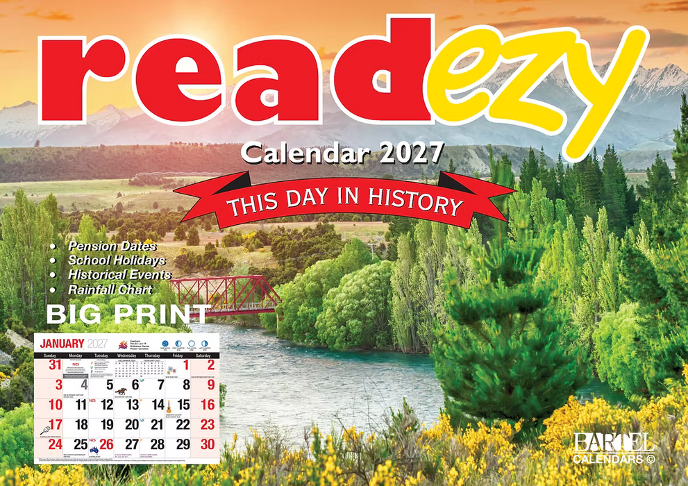 READEZY CALENDAR 2027