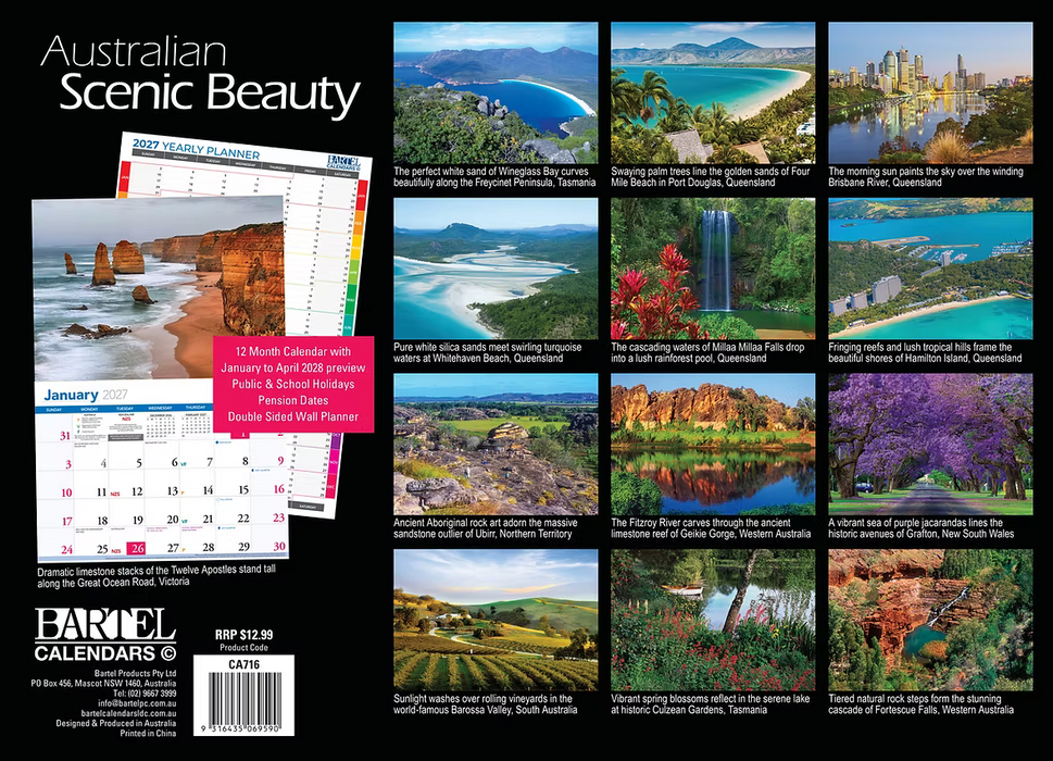 2027 AUSTRALIAN SCENIC BEAUTY CALENDAR