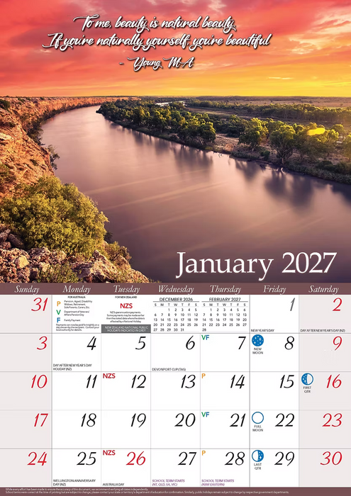 BARTEL CALENDARS 2027 INSPIRATIONS
