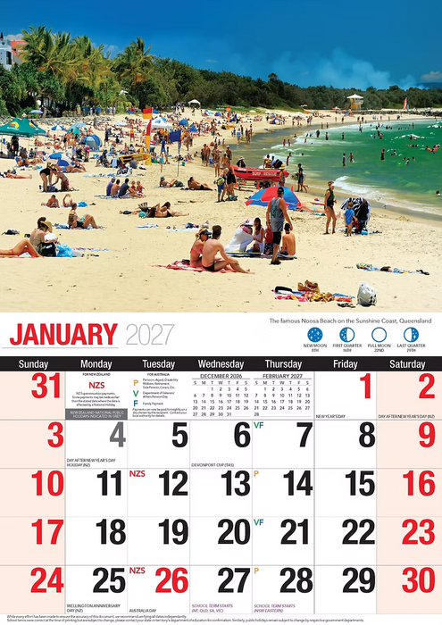 BARTEL CALENDARS 2027 ICONS OF AUSTRALIA