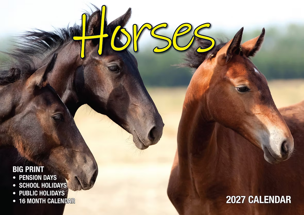 BARTEL CALENDARS 2027 HORSES