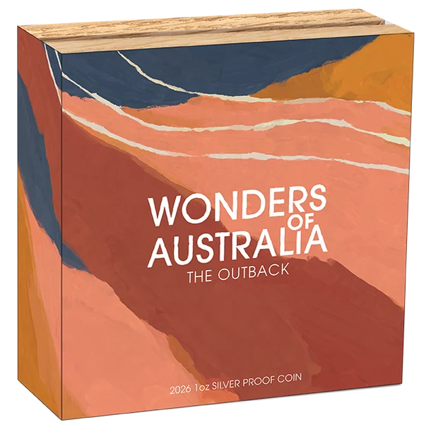WONDER OF AUSTRALIA THE OUTBACK 2026 1OZ SILVER PROOF COIN