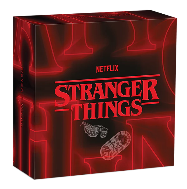 Stranger Things - Eleven + Verna 2026 1/2oz Silver Coloured Coin