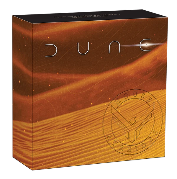 DUNE HOUSE OF ATREIDES 2026 1/2 OZ SILVER COLOURED COIN