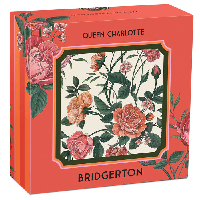 BRIDGERTON QUEEN CHARLOTTE 2026 1/2OZ SILVER PROOF COIN