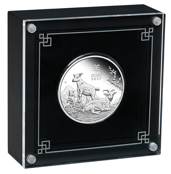 2027 Year of the Goat 1oz Silver Proof Coin