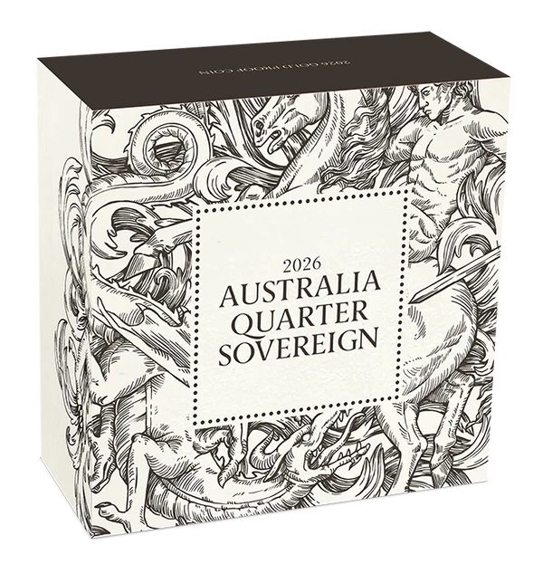 Australia Quarter Sovereign 2026 Gold Proof Coin