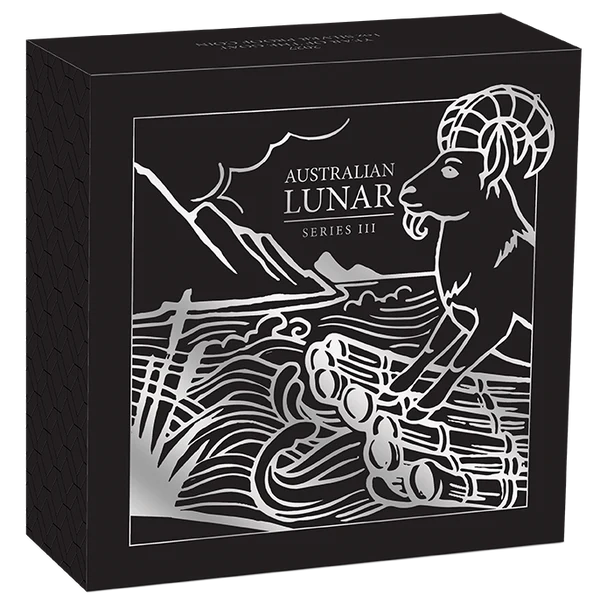 2027 Year of the Goat 1oz Silver Proof Coin