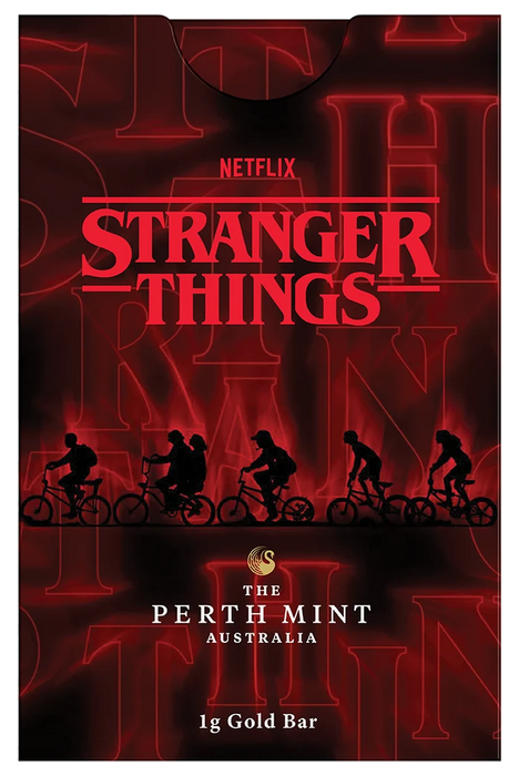 STRANGER THINGS 2026 1GRAM GOLD MINTED BAR