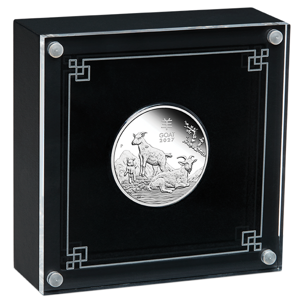 2027 Year of the Goat 1/2oz Silver Proof Coin