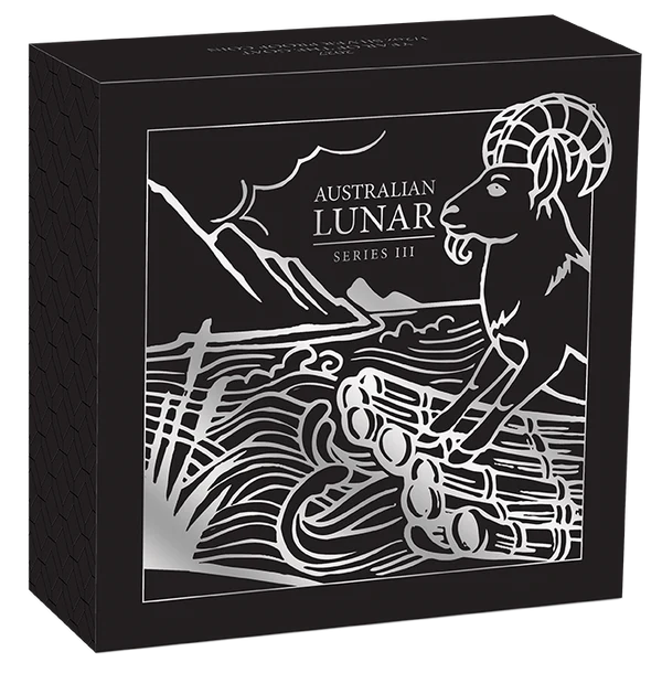 2027 Year of the Goat 1/2oz Silver Proof Coin