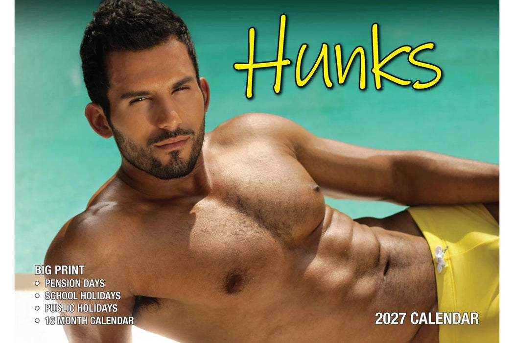 BARTEL CALENDARS 2027 HUNKS