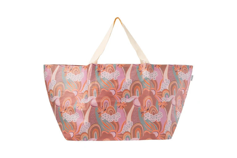 Picnic Abstract Beach Bag