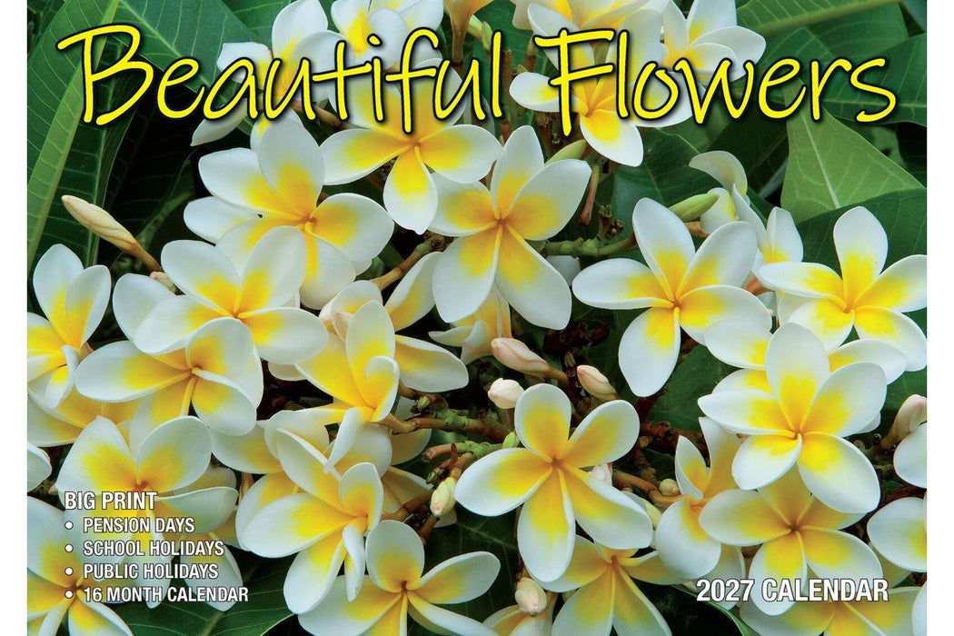 BARTEL CALENDARS 2027 BEAUTIFUL FLOWERS