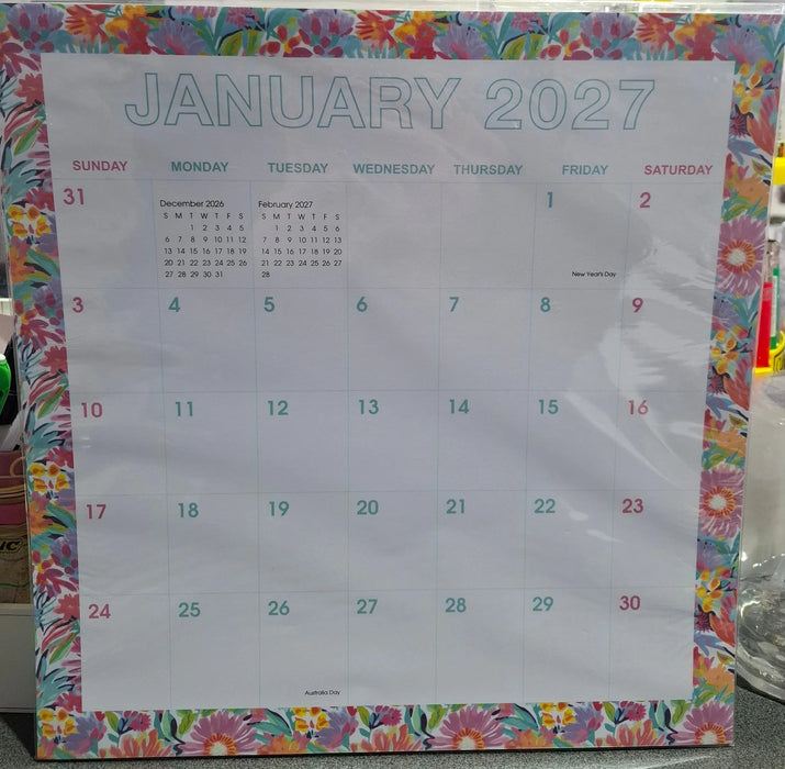 2027 MAGNETIC CALENDAR 30X30CM SUNBIRD Y-DCAL