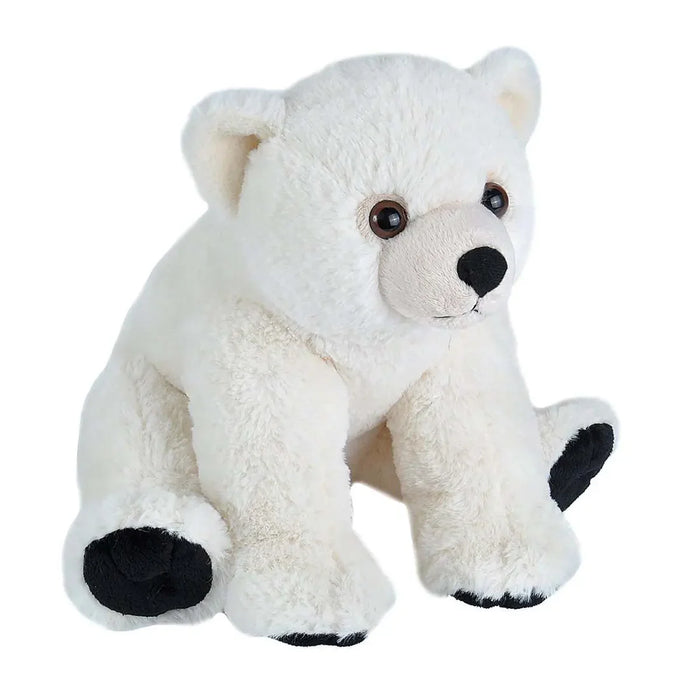 Cuddlekins Polar Bear Baby Plush Stuffed Animal by Wild Republic Kid Gifts Zoo Animals 12 Inches