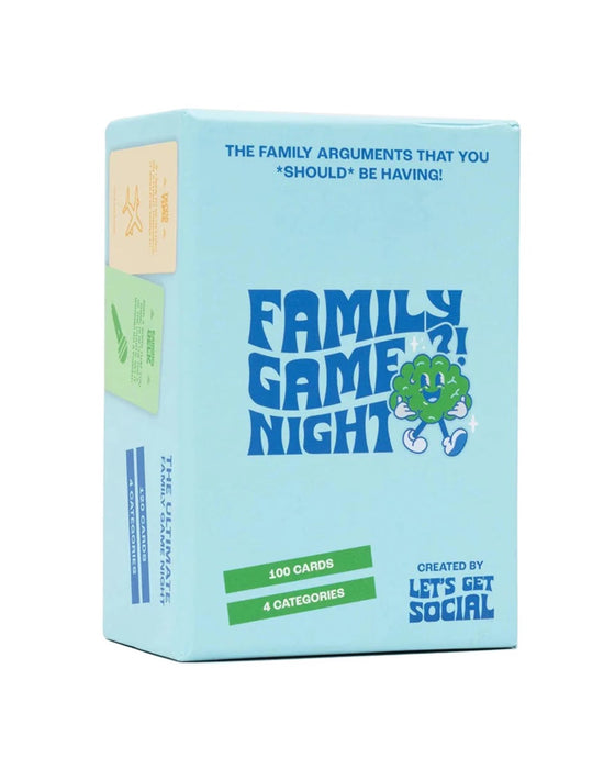 Lets Get Social Family Game Night
