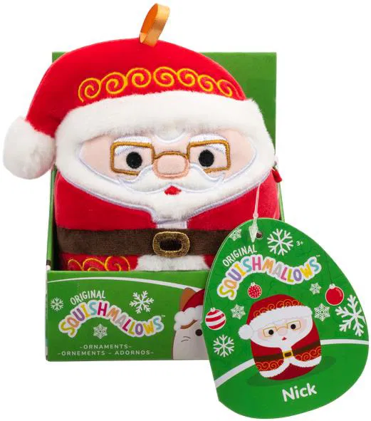 Squishmallows Santa Mit Brille Nick