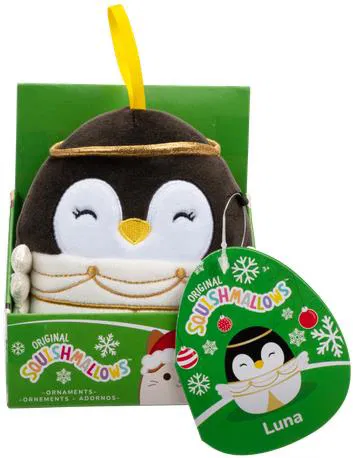 Squishmallows Weihnachtsschmuck Engel-Pinguin Luna