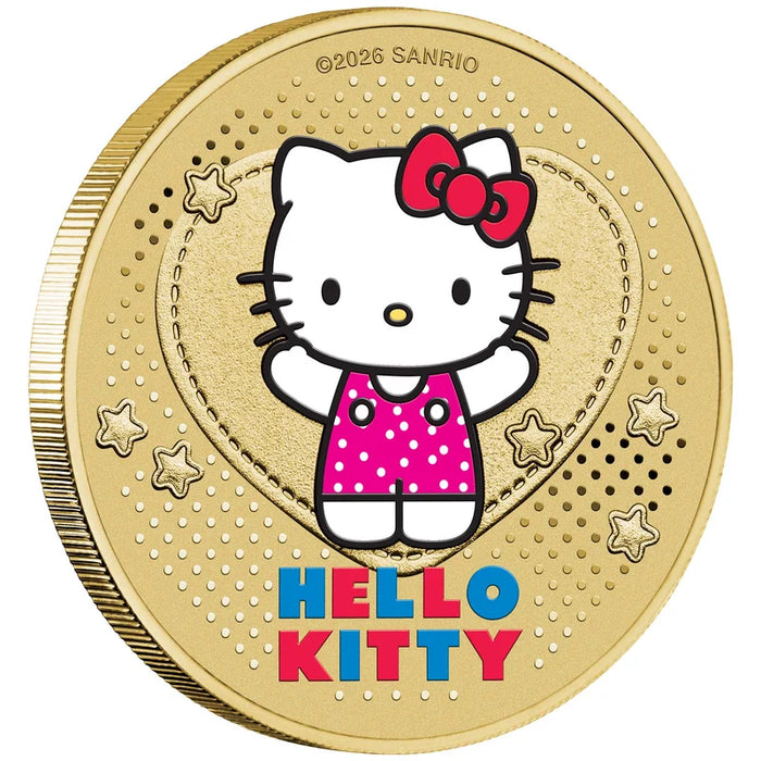 Hello Kitty 2026 Stamp and Coin Cover
