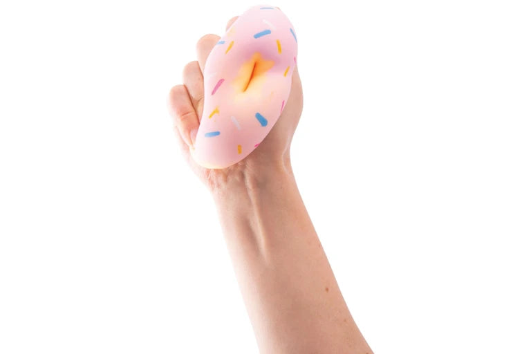 SQUISHY SQUASHY DONUT 4 ASSORTED