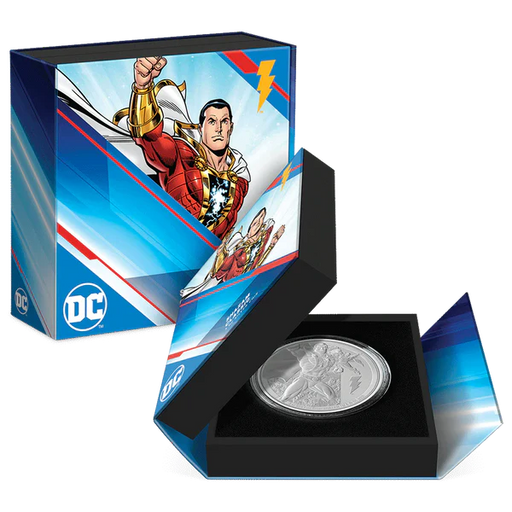 SHAZAM DC Classic 3oz Silver Coin