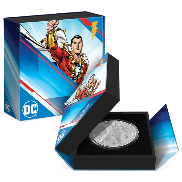 SHAZAM DC Classic 3oz Silver Coin