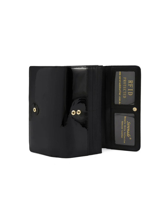 VENICE LARGE LEATHER RFID WALLET