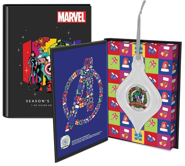 Marvel Season’s Greetings 2023 1oz Silver Coin