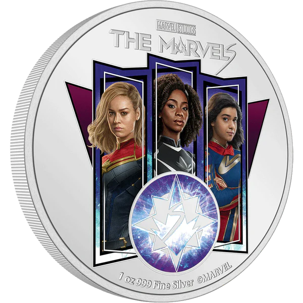 Marvel - The Marvels 1oz silver 2023