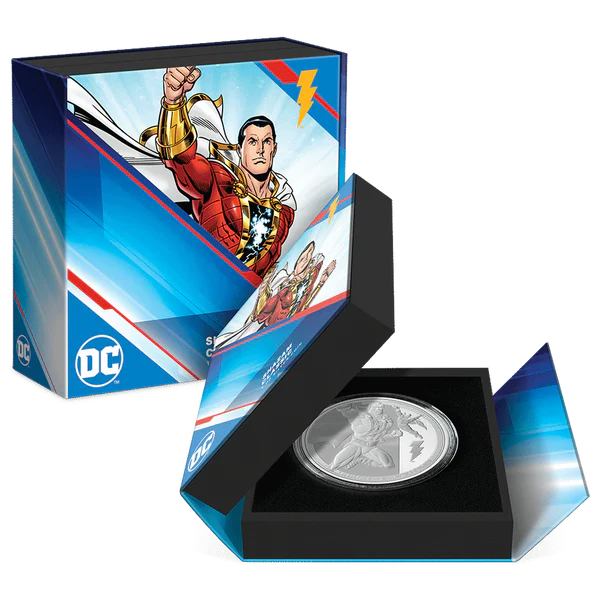 SHAZAM DC Classic 1oz Silver Coin