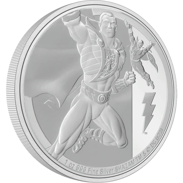 SHAZAM DC Classic 1oz Silver Coin