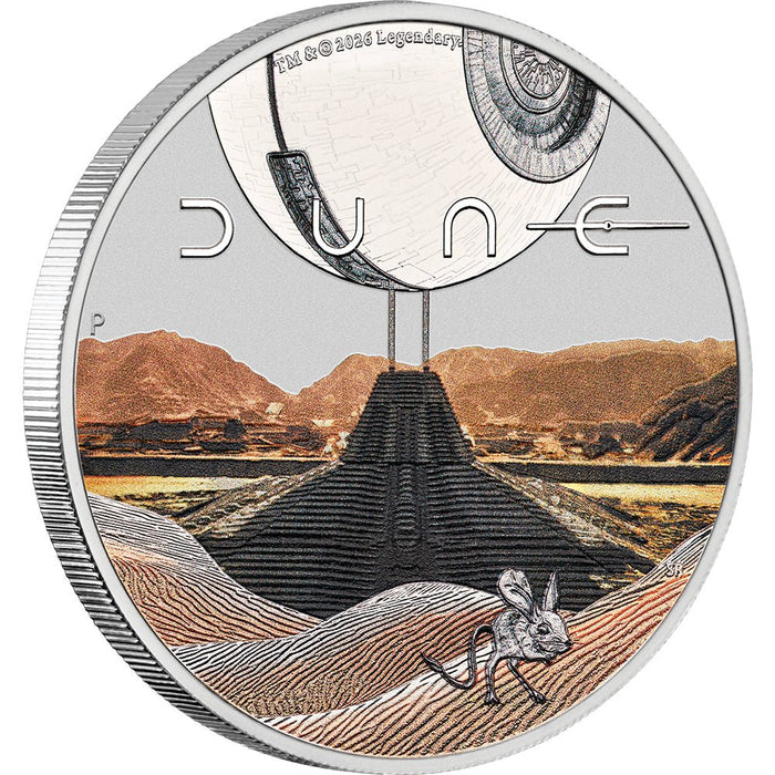 Dune 2026 1oz Silver Coloured Coin
