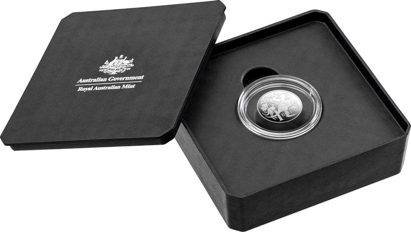 2026 $1 1OZ SILVER PROOF COIN MOB OF SIX KANGAROO SERIES