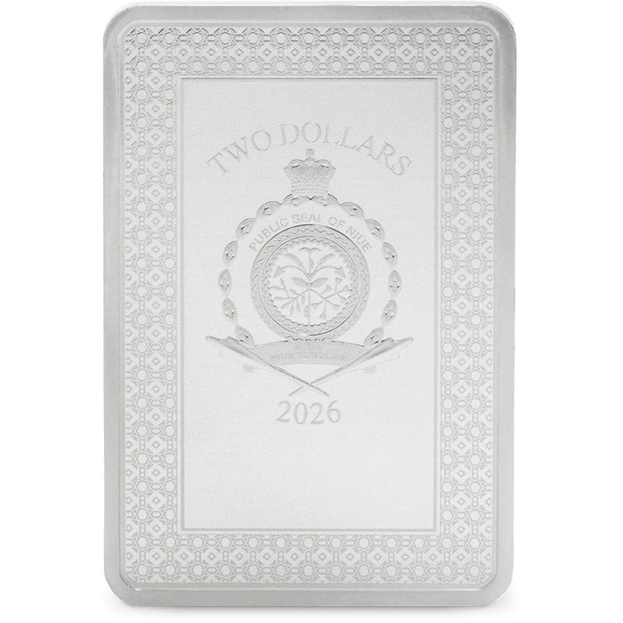 TAROT CARDS ACE OF PENTACLES 1OZ SILVER COIN