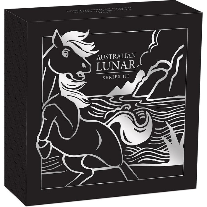 Australian Lunar Series III 2026 Year of the Horse 1oz Silver Proof Coin