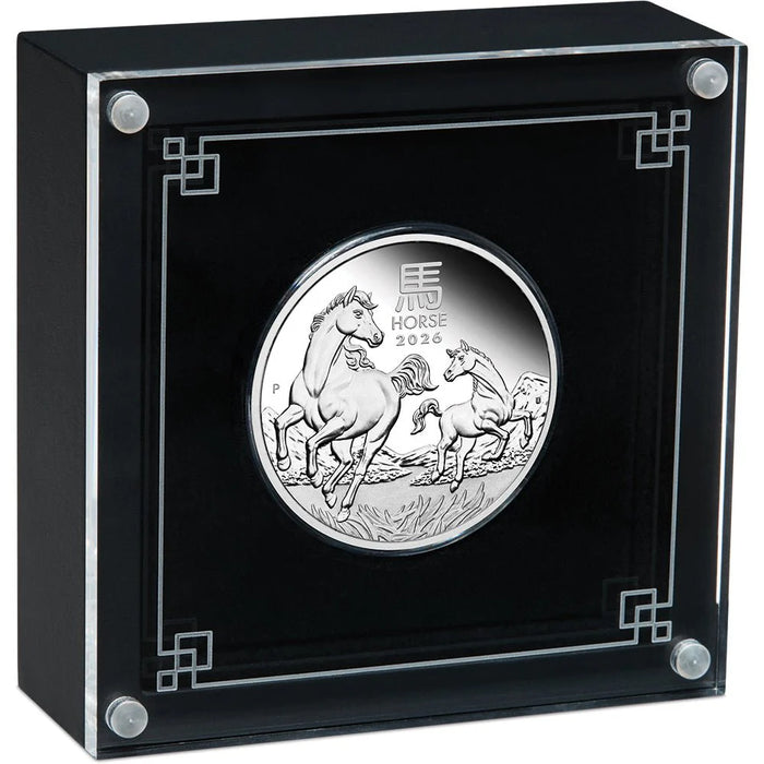 Australian Lunar Series III 2026 Year of the Horse 1oz Silver Proof Coin