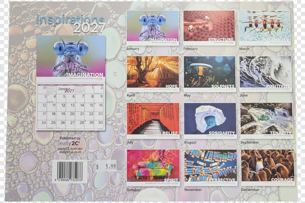 2027 CALENDAR INSPIRATIONS