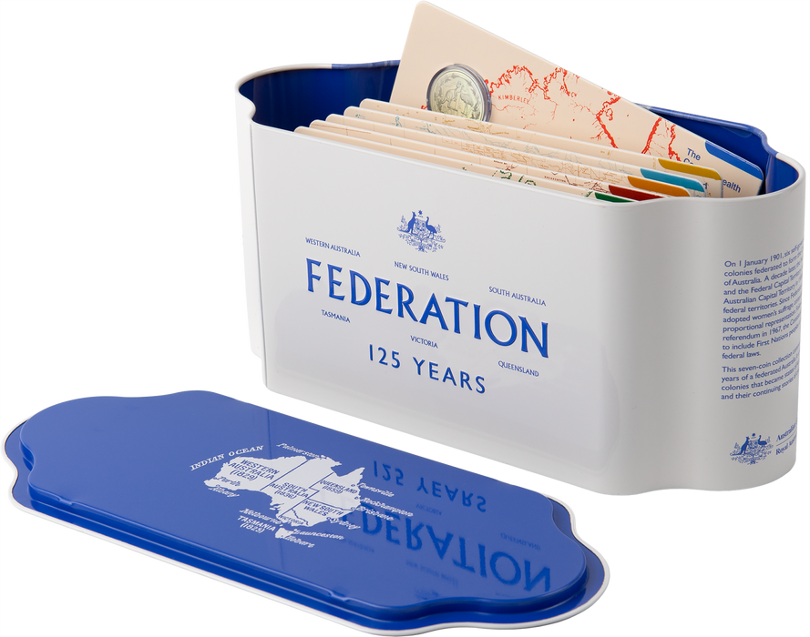 FEDERATION 125 YEARS 2026 SEVEN COIN COLLECTION