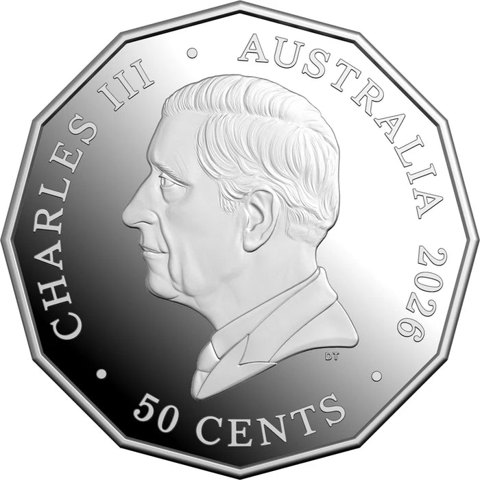 UNITY 2026 50C SILVER PROOF COIN