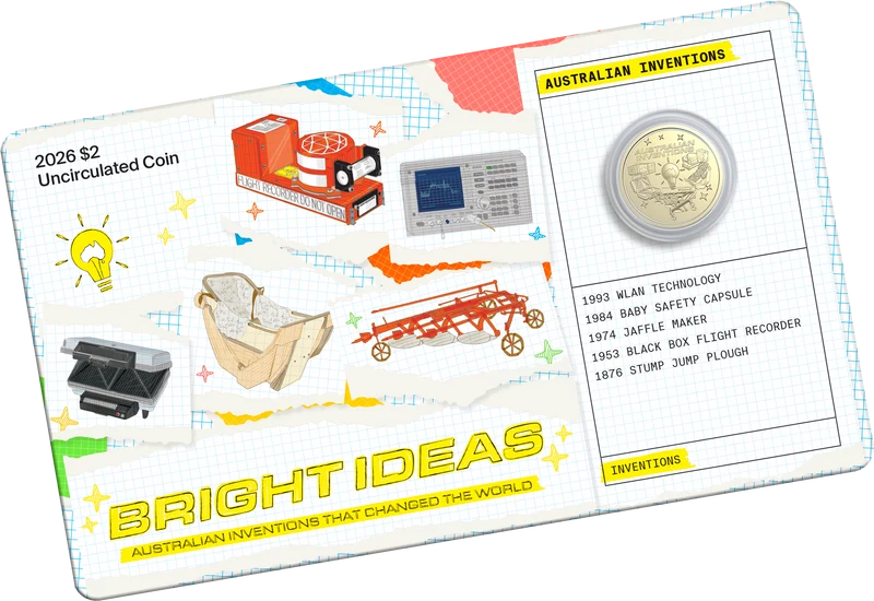 2026 Bright Idea Coins Uncirculated Coin in Card Retail Box of 20(Max Mintage 15000)