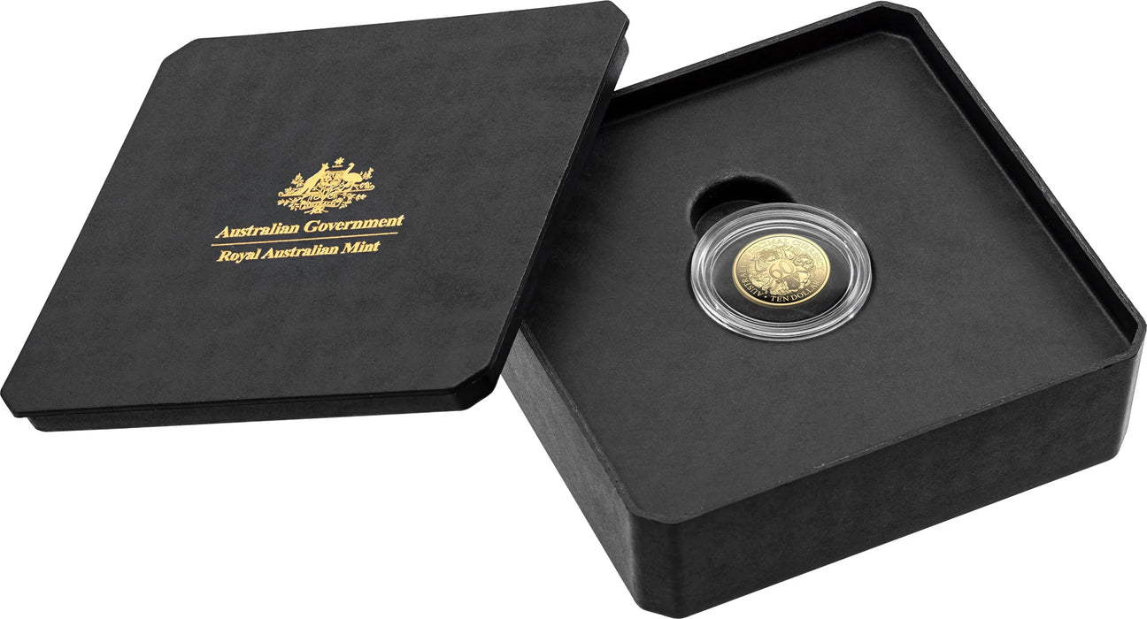 2026 $10 C MINTMARK GOLD PROOF COIN MAKING CHANGE